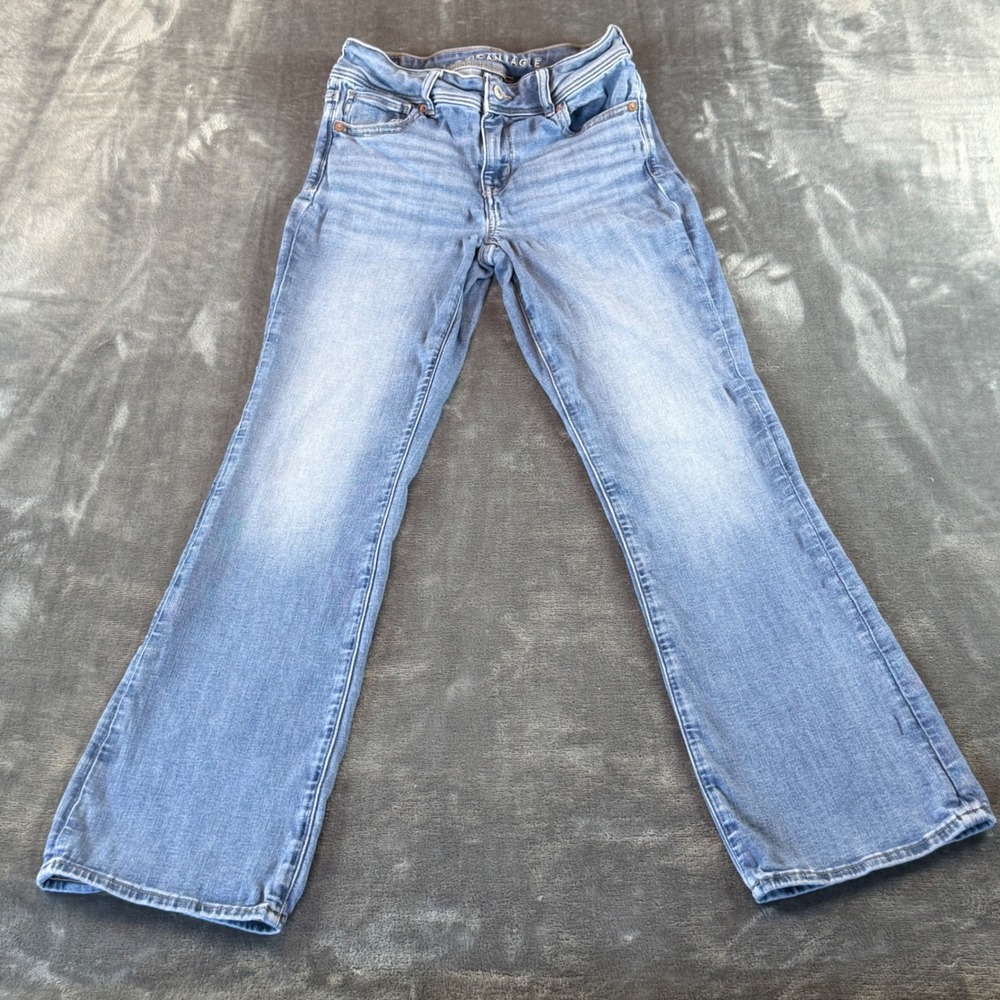 Classic Women's Light Blue Bootcut Jeans